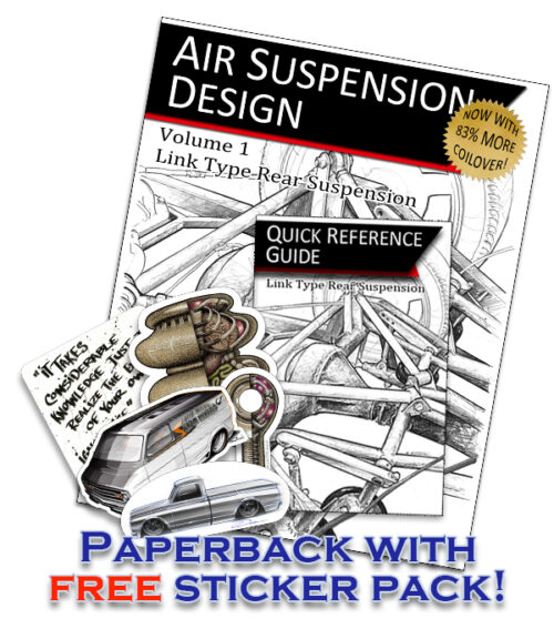 Air Suspension Vol. 1 Paperback w/ Reference Guide Air Suspension Design Book